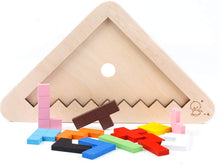 Load image into Gallery viewer, Toy Building Blocks Game Colorful Wood Puzzle( Develop creativity wooden puzzles)