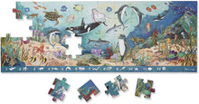 Load image into Gallery viewer, Search and Find Beneath the Waves Floor Puzzle (48 pcs, over 4 feet long)