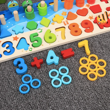 Load image into Gallery viewer, Montessori busy multifunctional math board
