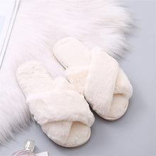 Load image into Gallery viewer, Women Home Slippers Winter Warm Shoes