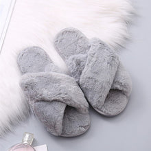 Load image into Gallery viewer, Women Home Slippers Winter Warm Shoes
