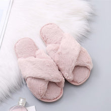 Load image into Gallery viewer, Women Home Slippers Winter Warm Shoes