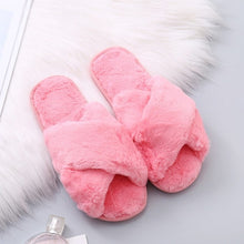 Load image into Gallery viewer, Women Home Slippers Winter Warm Shoes