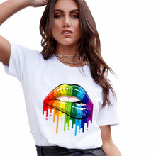 Load image into Gallery viewer, Women Fashion Graphic Print Love Tshirts