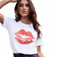 Load image into Gallery viewer, Women Fashion Graphic Print Love Tshirts