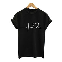 Load image into Gallery viewer, Women Fashion Graphic Print Love Tshirts
