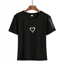 Load image into Gallery viewer, Women Fashion Graphic Print Love Tshirts