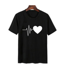 Load image into Gallery viewer, Women Fashion Graphic Print Love Tshirts