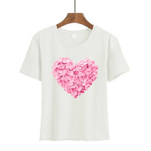 Load image into Gallery viewer, Women Fashion Graphic Print Love Tshirts