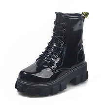 Load image into Gallery viewer, Spring Black Leather Oxford Shoes