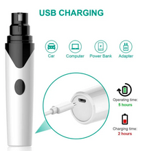 Load image into Gallery viewer, PREMIUM RECHARGEABLE PET&#39;S NAIL GRINDER
