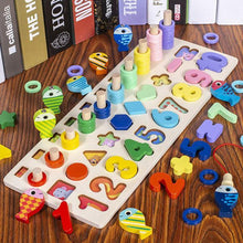 Load image into Gallery viewer, Montessori Educational Wooden Toys

