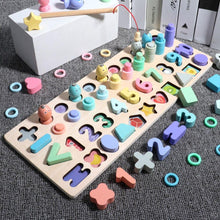 Load image into Gallery viewer, Montessori Educational Wooden Toys
