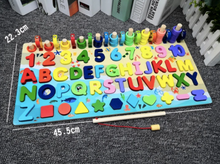 Load image into Gallery viewer, Montessori busy multifunctional math board
