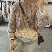 Load image into Gallery viewer, Autumn Winter Knitted Sweater
