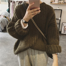 Load image into Gallery viewer, Autumn Winter Knitted Sweater

