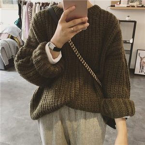 Autumn Winter Knitted Sweater