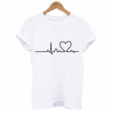 Load image into Gallery viewer, Women Fashion Graphic Print Love Tshirts
