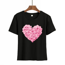 Load image into Gallery viewer, Women Fashion Graphic Print Love Tshirts
