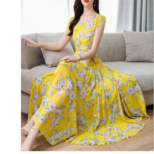 Load image into Gallery viewer, 2020 new temperament Print beach dresses
