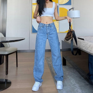 Large Size Straight pants